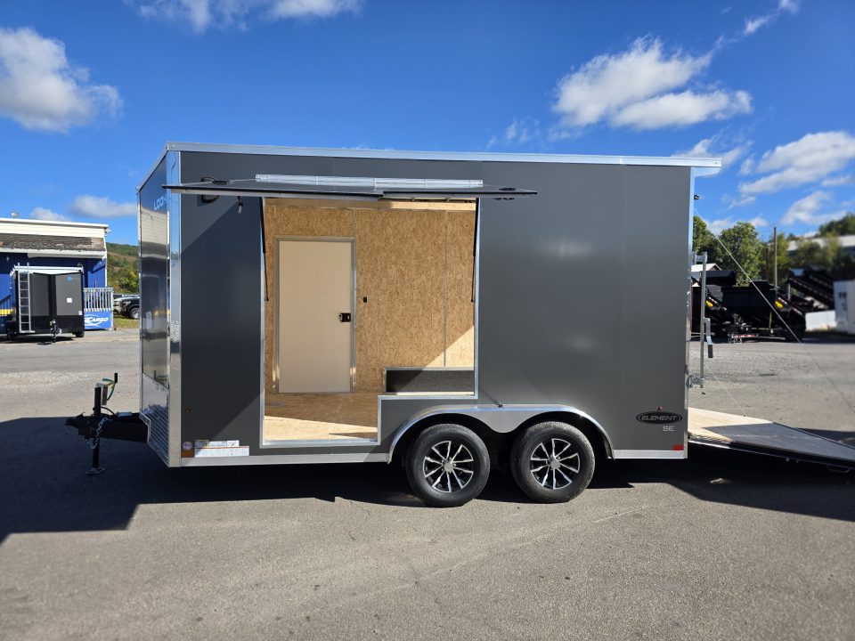 New 2027 Look Trailers ELEMENT SE 7.5X14 7'6'' - UTV Cargo / Enclosed Trailer