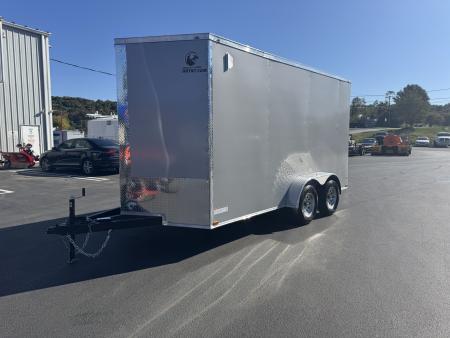 New 2027 Quality Cargo 7X14TA Cargo / Enclosed Trailer *SILVER