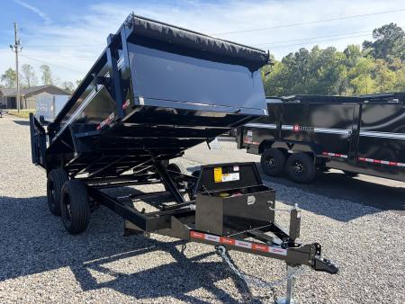 New 2027 U-Dump 6X12 With 31  Sides, Pro-Lite Low-Profile Dump Trailer, 10K GVWR, Tarp & Roller, Slide-Out Ramps