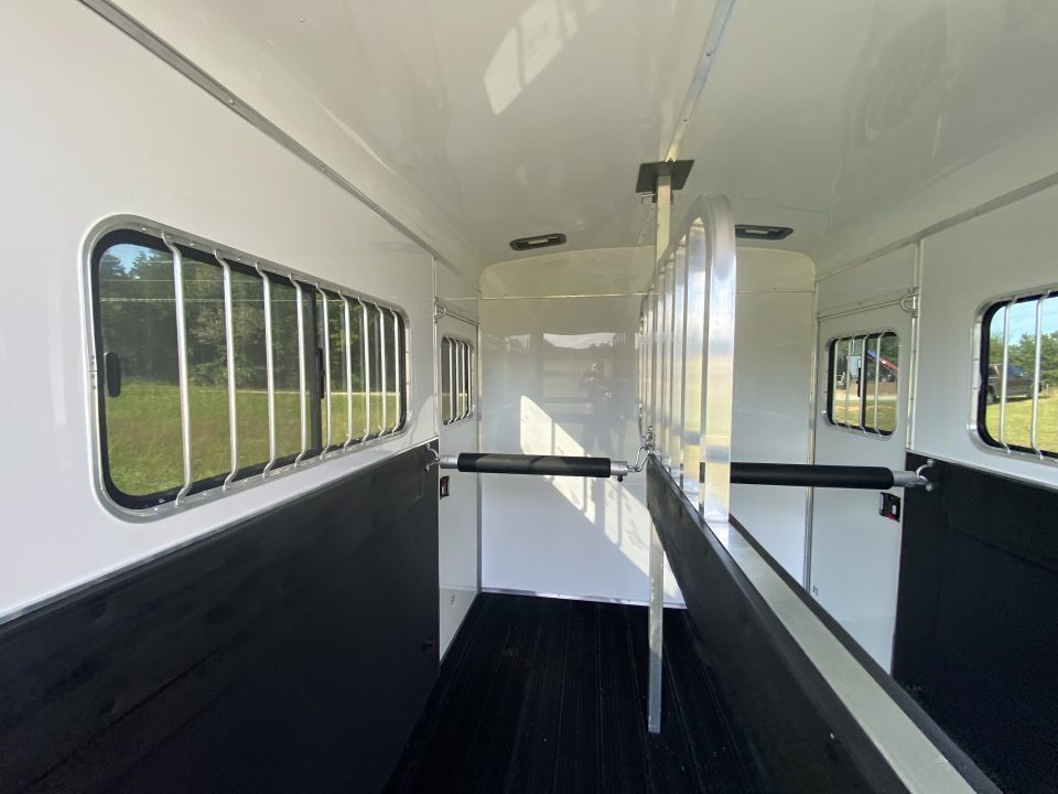 New 2027 Homesteader 2 Horse Direct Load Warmblood Horse Trailer