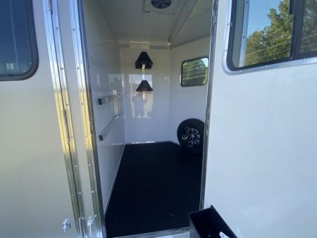 New 2027 Homesteader 2 Horse Direct Load Warmblood Horse Trailer