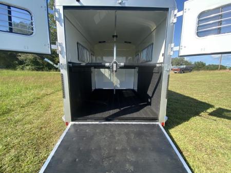 New 2027 Homesteader 2 Horse Direct Load Warmblood Horse Trailer