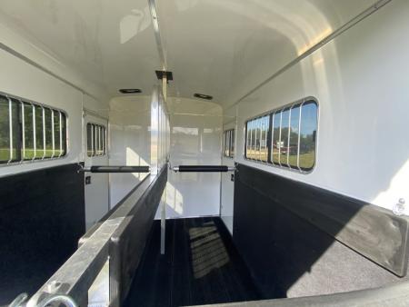 New 2027 Homesteader 2 Horse Direct Load Warmblood Horse Trailer