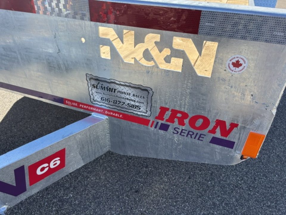 New 2027 N and N Trailers 7x18 15K Equipment Trailer