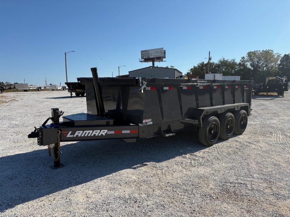 New 2027 Lamar 83X16 TRIPLE TELESCOPIC 21K DUMP W / 36" SIDES & 17.5 WHEELS / 16PLY TIRES