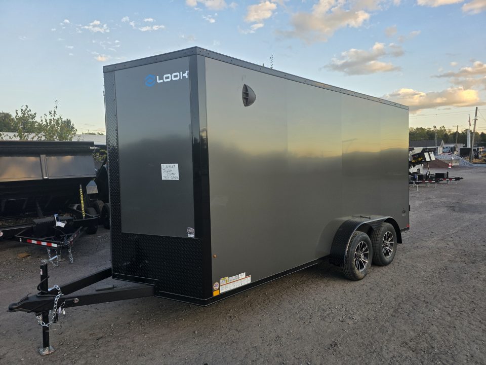 New 2027 Look Trailers ST DLX 7X16 7K - RAMP Cargo / Enclosed Trailer