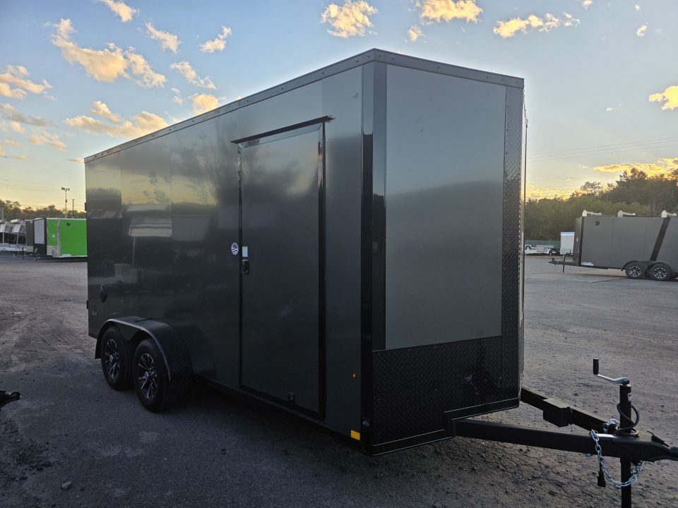 New 2027 Look Trailers ST DLX 7X16 7K - RAMP Cargo / Enclosed Trailer