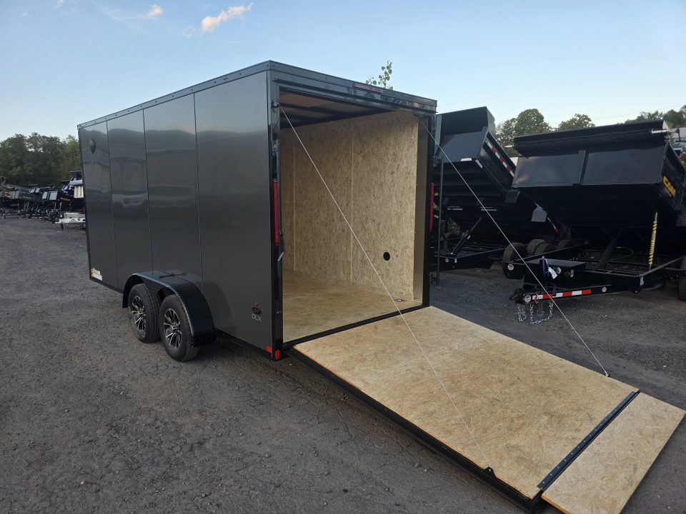 New 2027 Look Trailers ST DLX 7X16 7K - RAMP Cargo / Enclosed Trailer