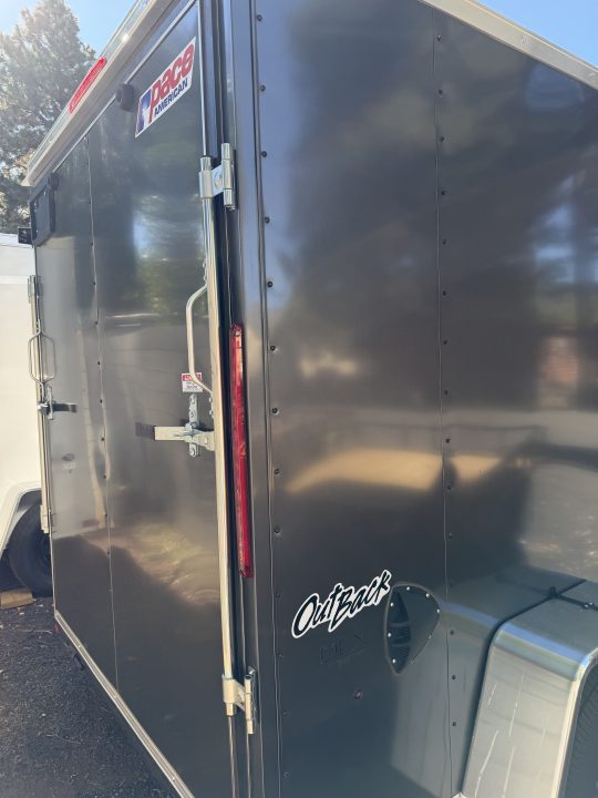 New 2027 Pace American 6X10 Outback rear Ramp Door Cargo / Enclosed Trailer