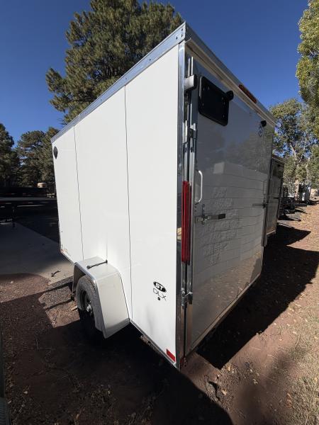 New 2027 Look Trailers 6X10 ST DLX 7' Tall rear Ramp Door Cargo / Enclosed Trailer