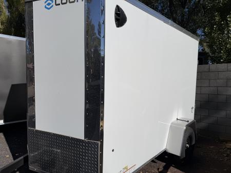 New 2027 Look Trailers 6X10 ST DLX 7' Tall rear Ramp Door Cargo / Enclosed Trailer