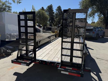 New 2026 Top Hat Trailers 83X20 GN HH14K Flatbed Trailer