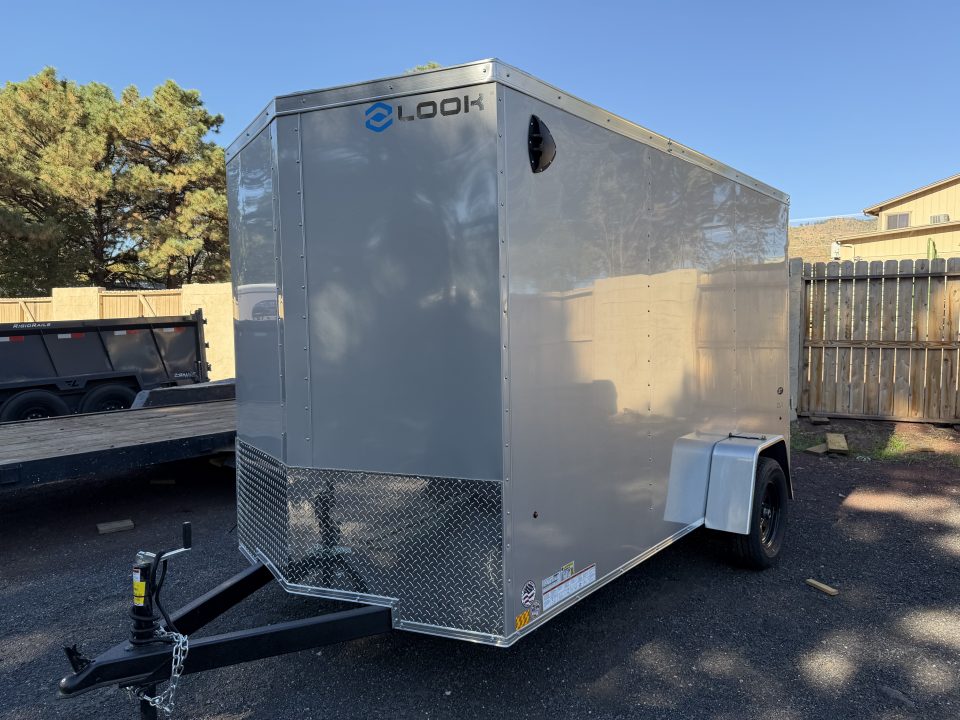 New 2027 Look Trailers 6X12 ST DLX Ramp Cargo / Enclosed Trailer