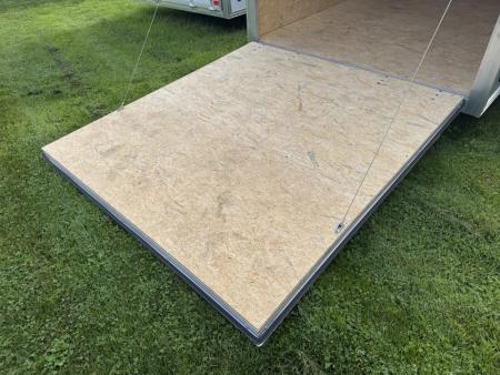 New 2027 E-Z Hauler EZEC7X14 XLT-P Cargo / Enclosed Trailer, 7 FOOT 1 INCH INTERIOR HEIGHT, .080 POLY SIDES, TORSION AXLES, REAR CANOPY, FREE ALUMINUM WHEEL UPGRADE