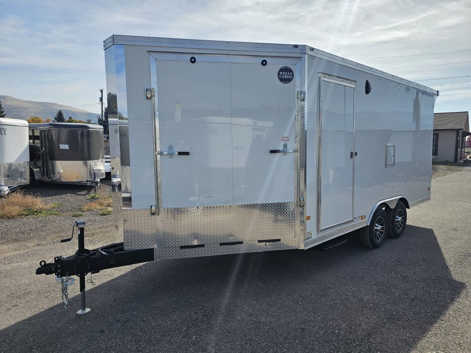 New 2027 Wells Cargo 22' 10k Enclosed Snowmobile Trailer