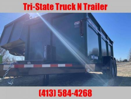 New 2027 BWISE DLP16-15K Dump Trailer highside