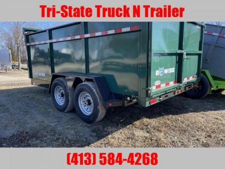 New 2027 BWISE DLP16-15K Dump Trailer highside