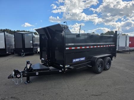 New 2027 Sure-Trac 7X14 14K - 4' HIGH SIDES Dump Trailer