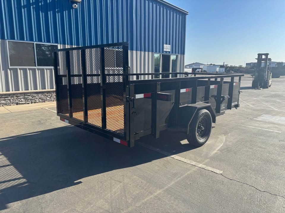 New 2026 Iron Panther Utility Box Trailer 6.5x12x2