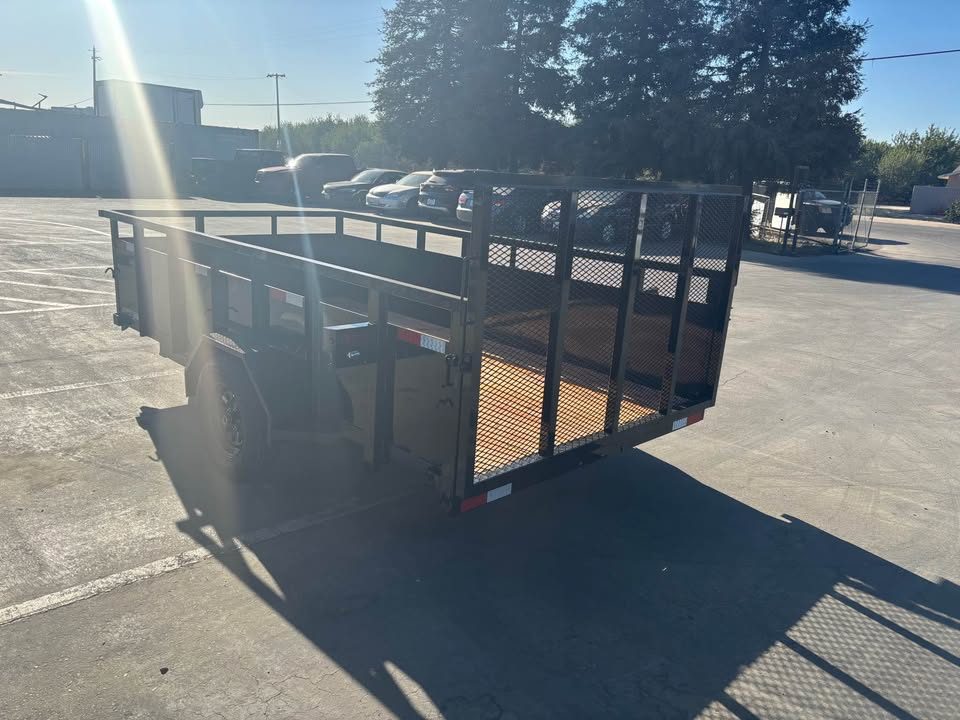 New 2026 Iron Panther Utility Box Trailer 6.5x12x2