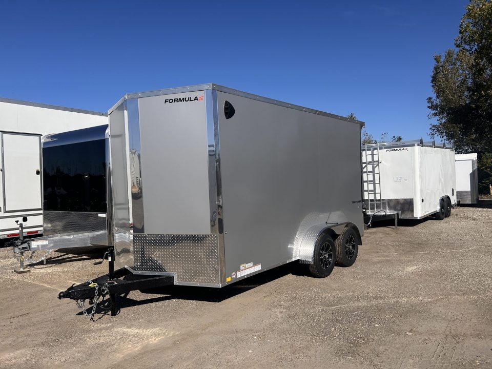 New 2027 Formula Trailers 7 X 14 FT TRAVERSE ENCLOSED CARGO TRAILER RAMP DOOR 7 FT INT HT