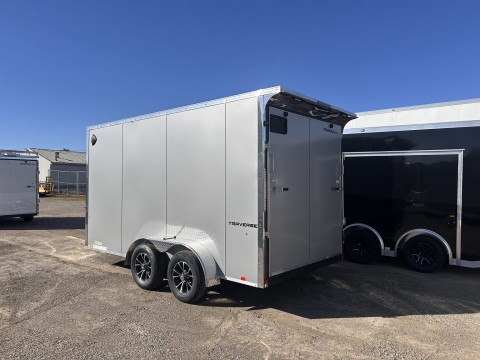 New 2027 Formula Trailers 7 X 14 FT TRAVERSE ENCLOSED CARGO TRAILER RAMP DOOR 7 FT INT HT