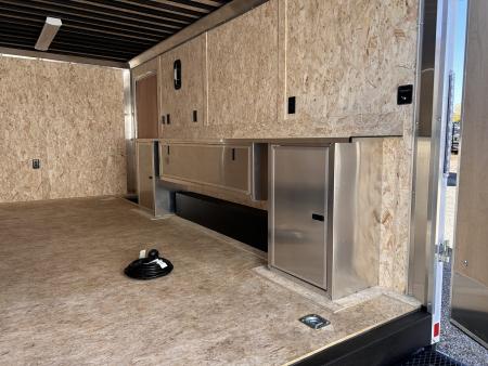New 2027 Formula Trailers 8.5 X 16 FT ENCLOSED CONTRACTOR TRAILER LADDER RACKS 10K GVWR