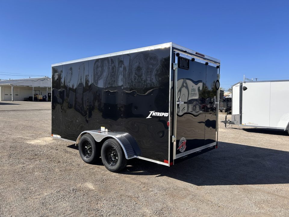 New 2027 Homesteader Trailer 7 X 14 FT INTREPID CARGO TRAILER 6 FT 6 IN INT HEIGHT RAMP DOOR