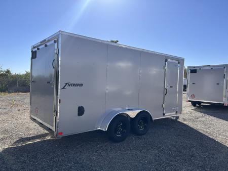 New 2027 Homesteader Trailer INTREPID 7 X 16 FT CARGO REAR RAMP DOOR 6.5 FT INT HEIGHT