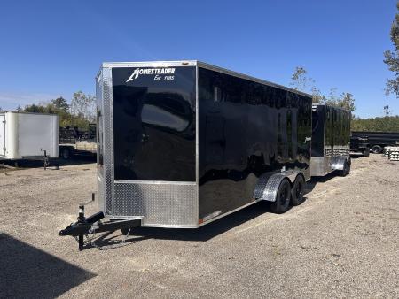New 2027 Homesteader Trailer INTREPID 7 X 16 FT CARGO REAR RAMP DOOR 6.5 FT INT HEIGHT