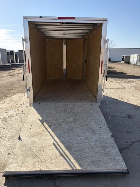 New 2027 ALCOM 6x12 Extra Height All Aluminum Alcom-Stealth Cargo / Enclosed Trailer