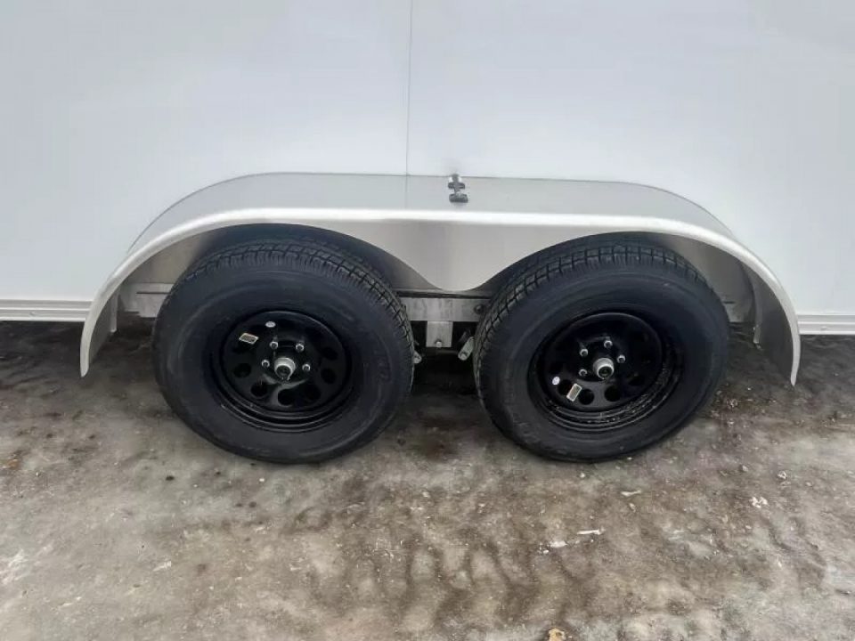 New 2026 Alcom-Stealth 7x14 All Aluminum Cargo / Enclosed Trailer