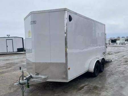 New 2026 Alcom-Stealth 7x14 All Aluminum Cargo / Enclosed Trailer