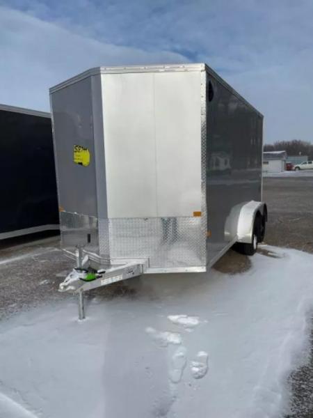 New 2026 Alcom 7x14 All aluminum ~ 4-year warranty Cargo / Enclosed Trailer