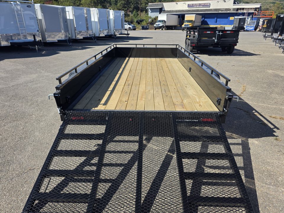 New 2027 Sure-Trac 7X14 7K - STEEL HIGH SIDES Utility Trailer