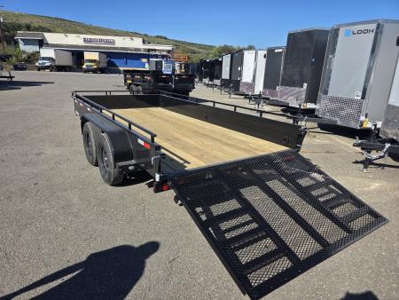 New 2027 Sure-Trac 7X14 7K - STEEL HIGH SIDES Utility Trailer