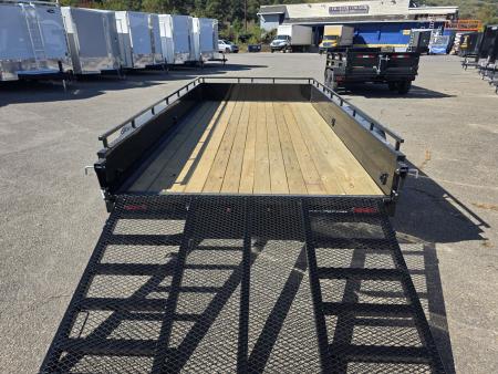 New 2027 Sure-Trac 7X14 7K - STEEL HIGH SIDES Utility Trailer