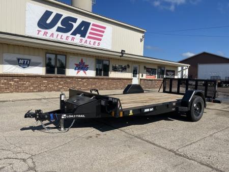 New 2026 Load Trail 83x14 SxS 5k w/Dove Tail Utility Trailer