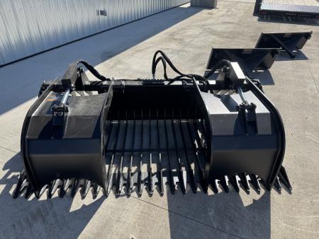 New 2027 Jenkins Iron and Steel 84  Skeleton Grapple Bucket Attachment