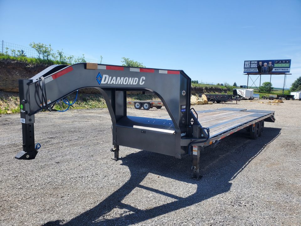 New 2026 Diamond C Trailers FMAX208 Flatbed Trailer / 18,000 GVWR / 102"x28'