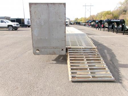 Used 2014 Titan Attachments Flatbed Goosneck Flatbed Trailer