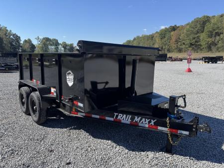 New 2026-TrailMaxx-7×12-3ft-Side-14K-Dump-Trailer-TM7x12-3ft