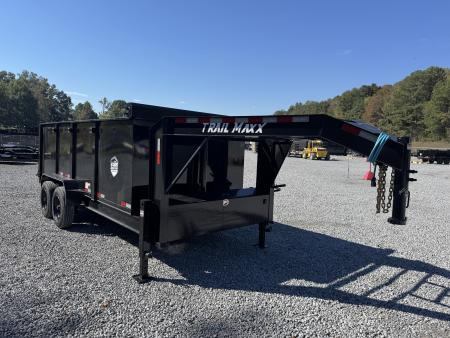 New 2026-TrailMaxx-7×16-4ft-Side-16K-Gooseneck-Dump-Trailer-TM7x16-16K