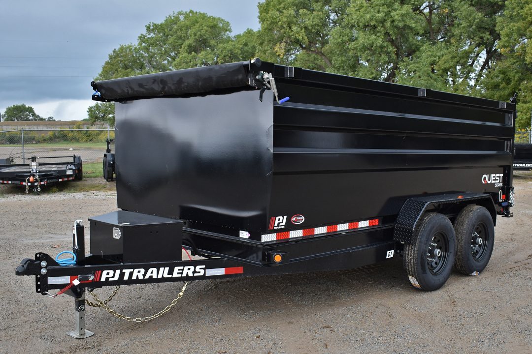 New 2027 PJ Trailers D714-4FT-14K