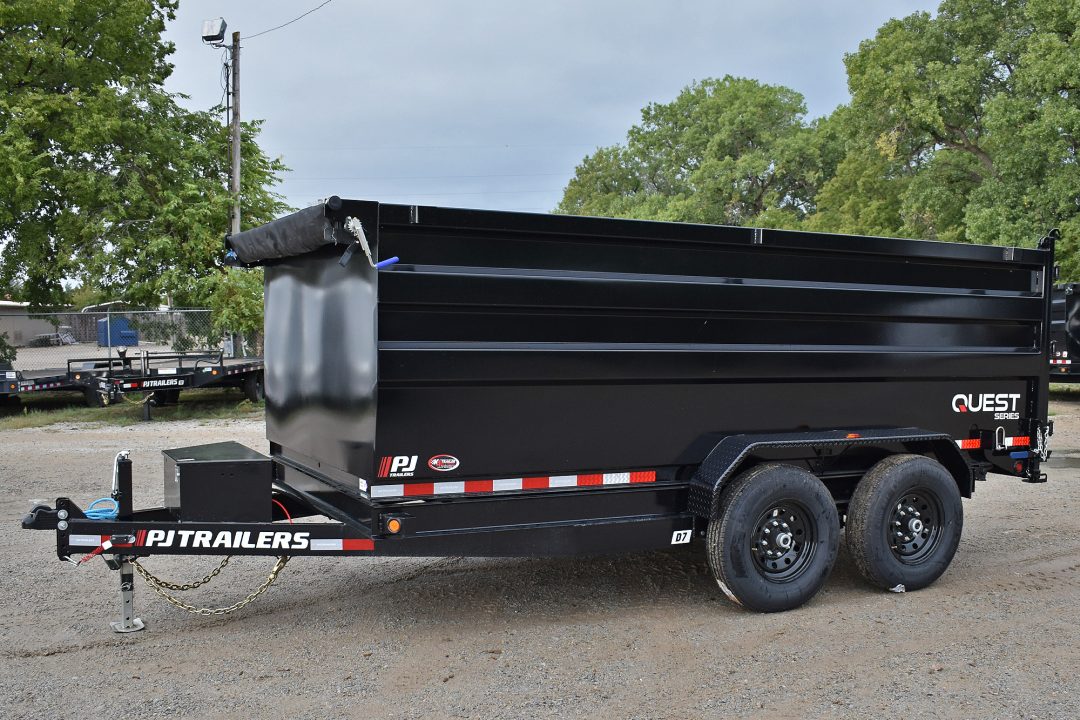 New 2027 PJ Trailers D714-4FT-14K