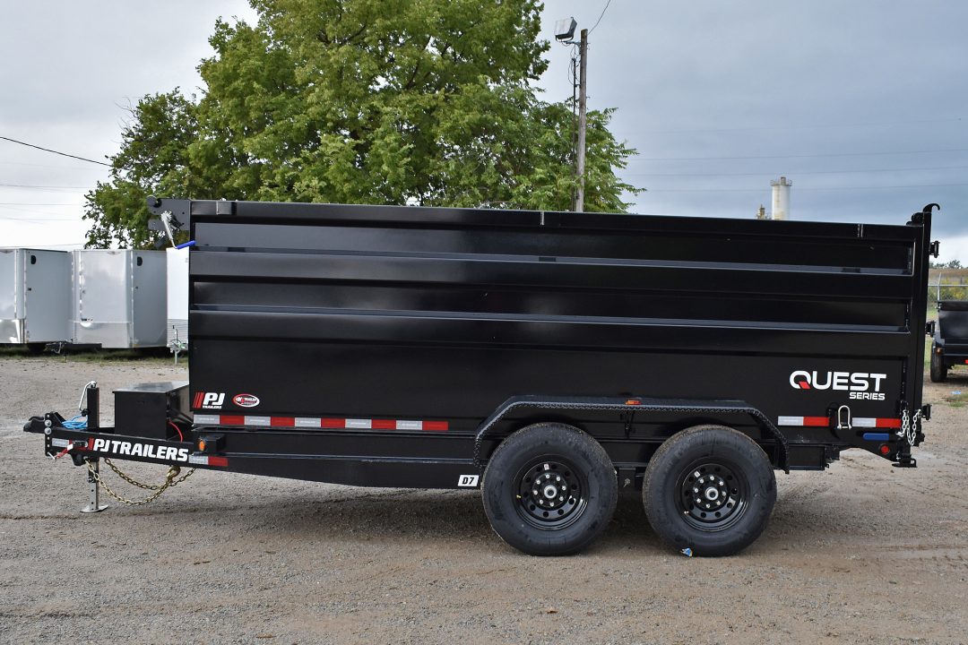 New 2027 PJ Trailers D714-4FT-14K