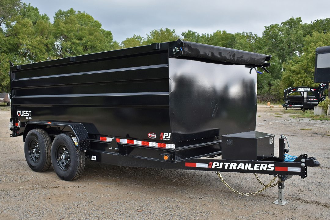 New 2027 PJ Trailers D714-4FT-14K