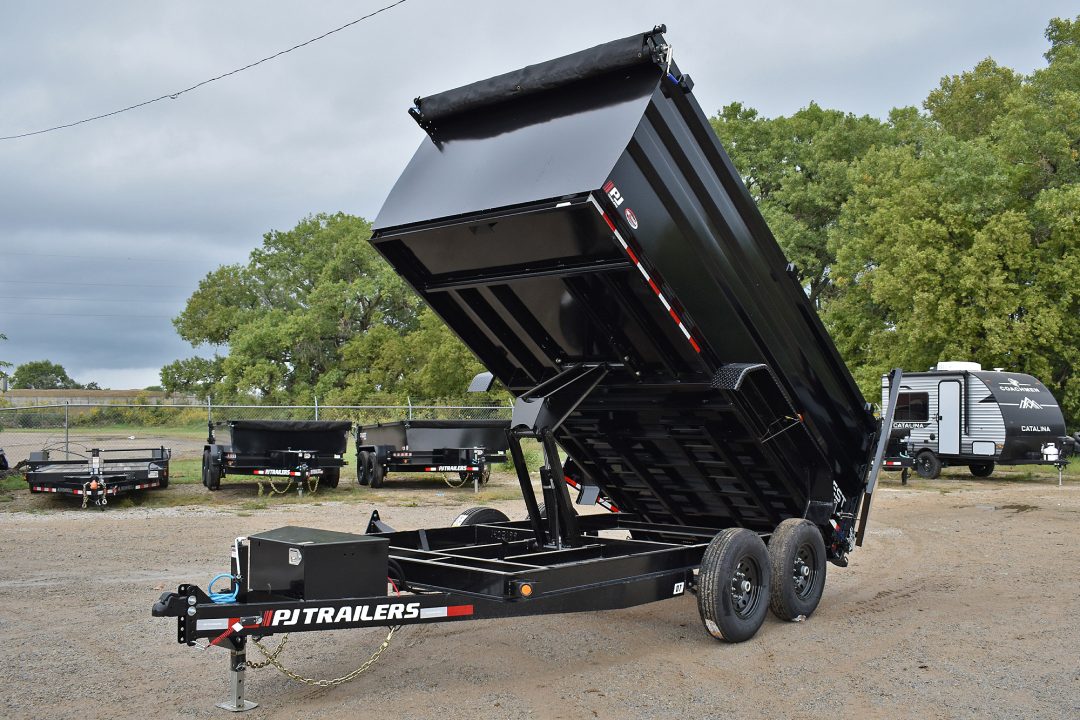 New 2027 PJ Trailers D714-4FT-14K