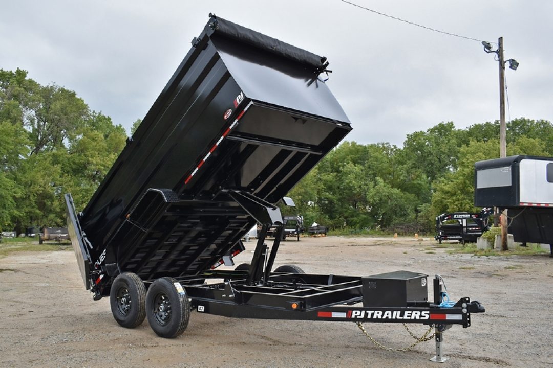 New 2027 PJ Trailers D714-4FT-14K
