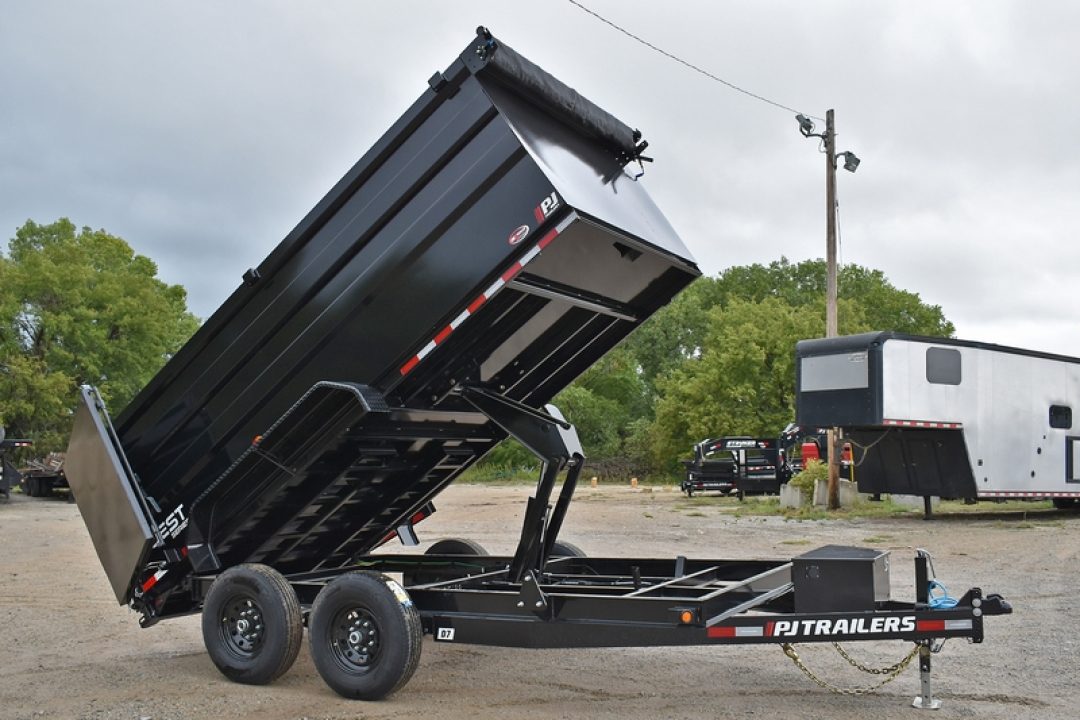 New 2027 PJ Trailers D714-4FT-14K